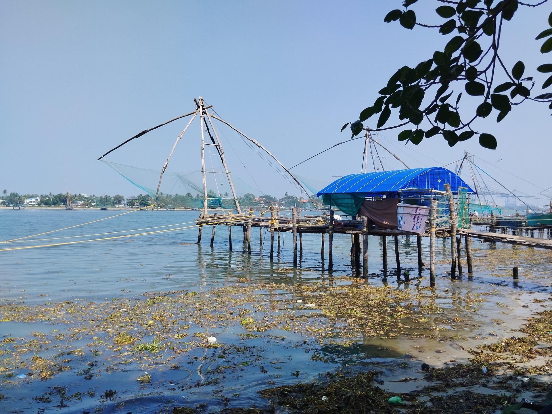 Chinese fishing nets